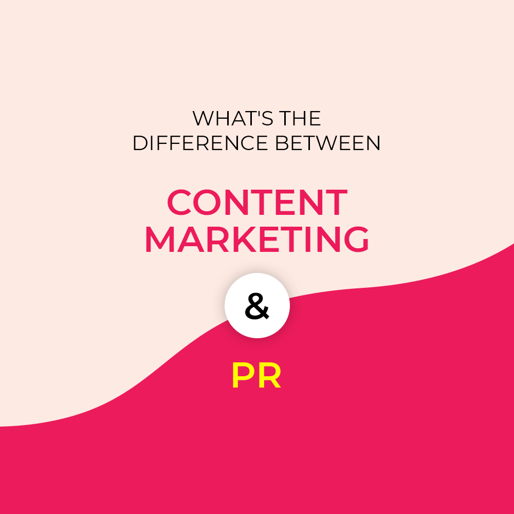 The Difference Between Content Marketing and PR