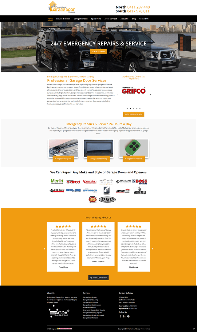 Professional Garage Door Services