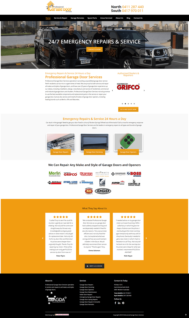 Professional Garage Door Services