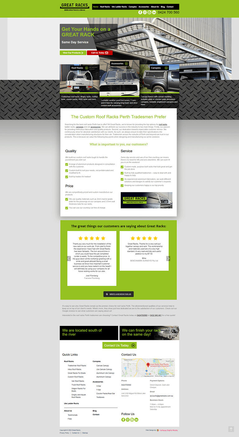 Great Racks » Lollipop Digital